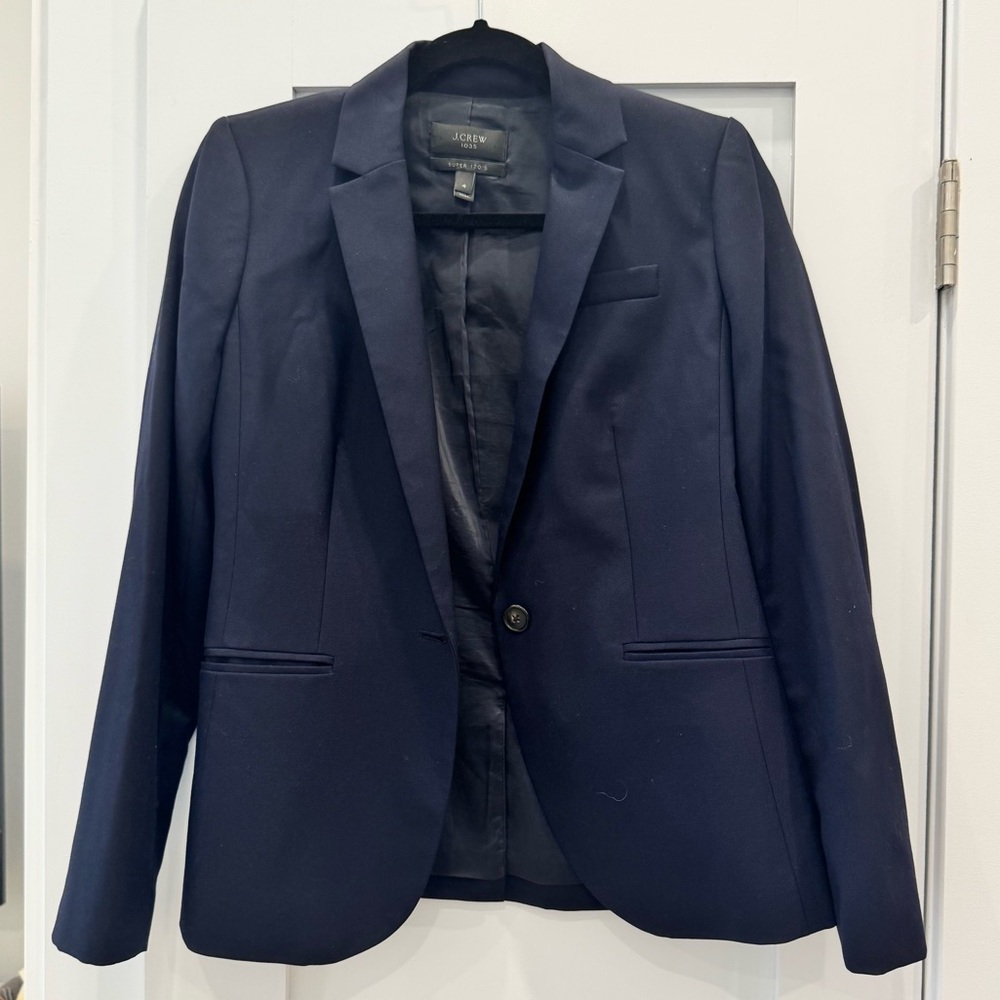 J. Crew Classic Blue Blazer